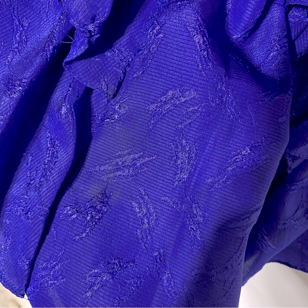 Vintage Sophisticate Purple Cocktail Dress Prom dress Mini Dress 5/6 - Picture 8 of 16